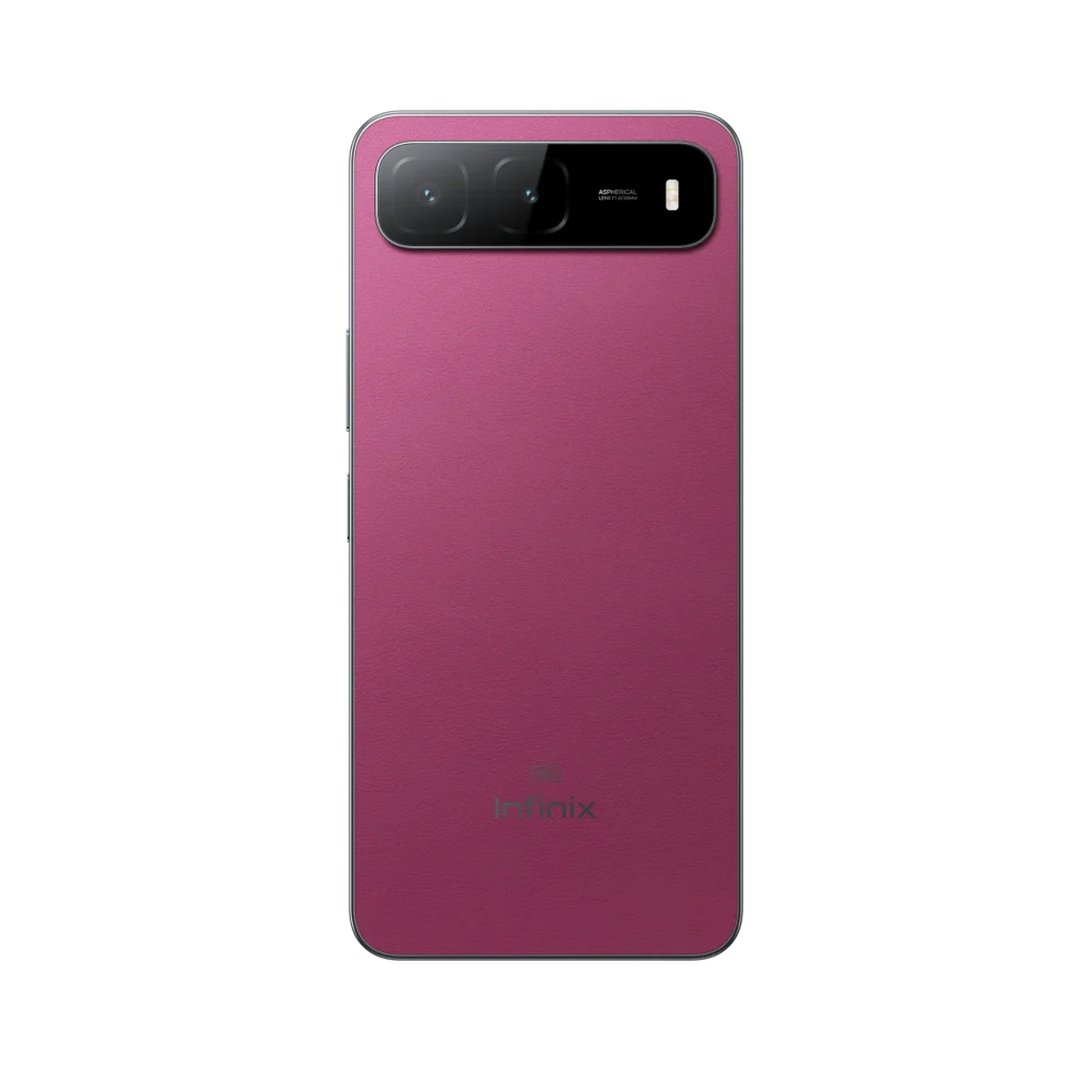 Infinix Hot 60i images, Color - Plum Red