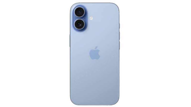 iPhone 17 images, Color - Mist Blue