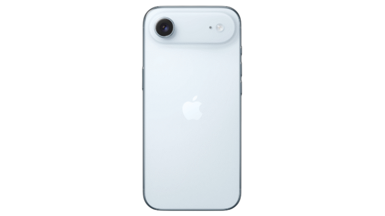 iPhone Air images, Color - Sky Blue