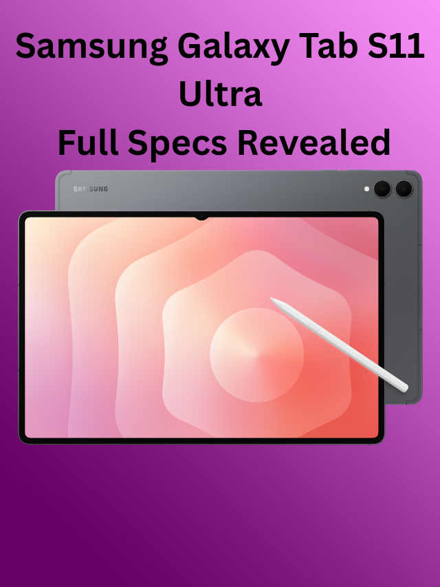 Samsung Galaxy Tab S11 Ultra – Detailed specifications