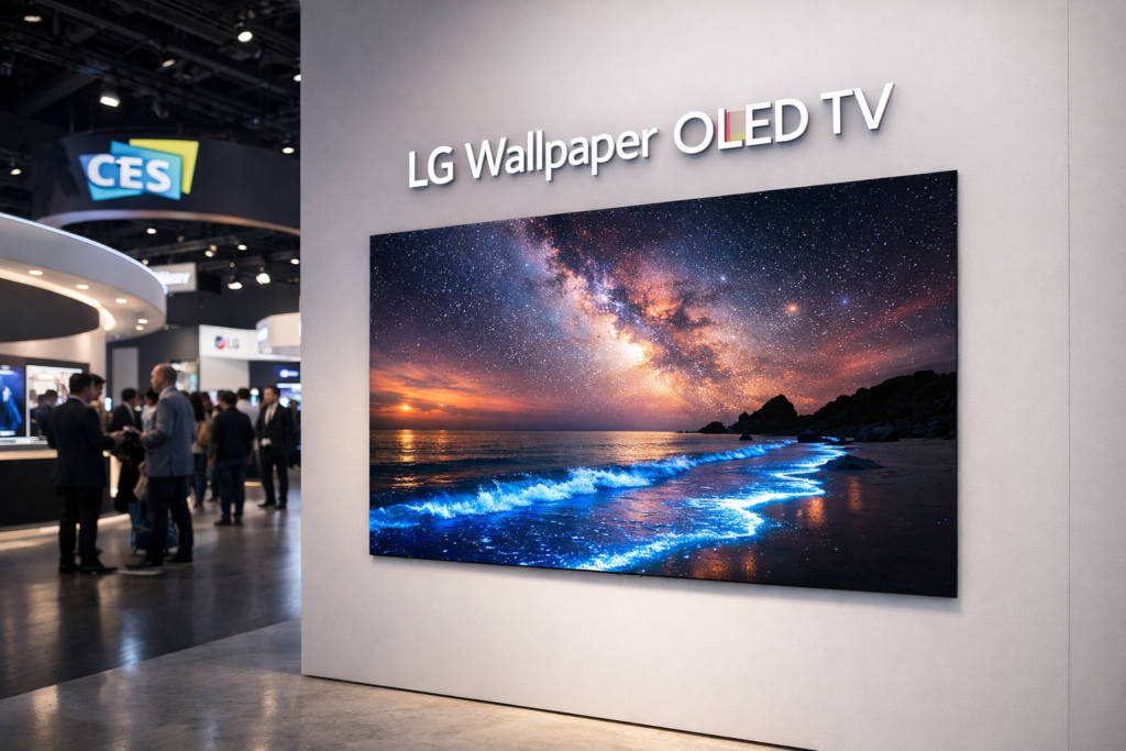 LG Wallpaper OLED TV