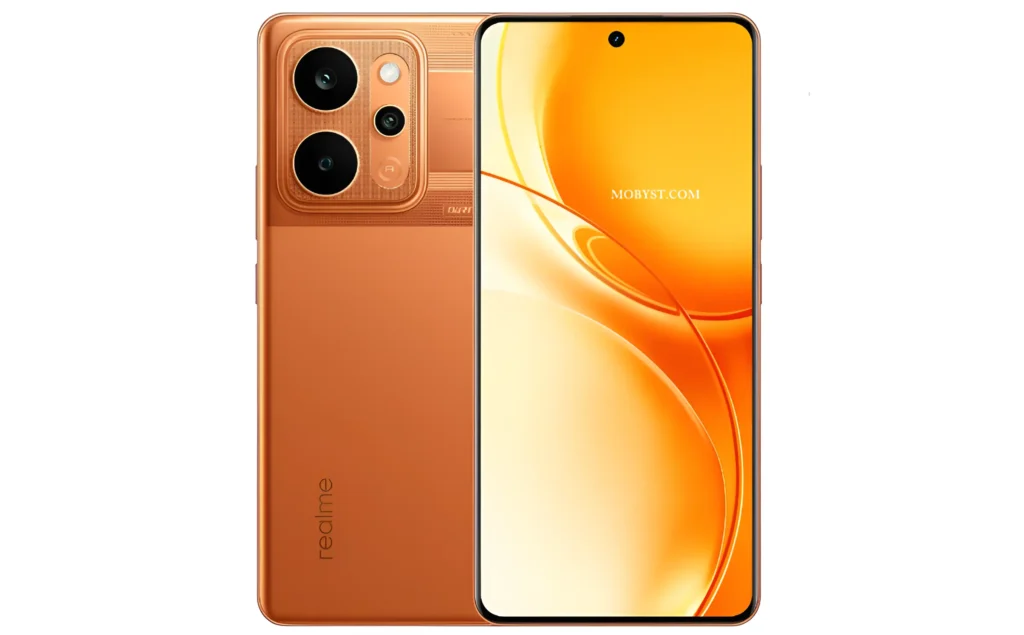Realme P4 Power front and back design