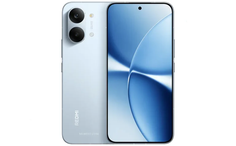 Redmi Turbo 5 blue color